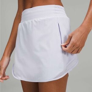 Lululemon Hotty Hot Skirt in Pastel Blue